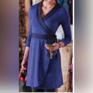 Athleta Wellington Tie Wrap Dress - Size Large